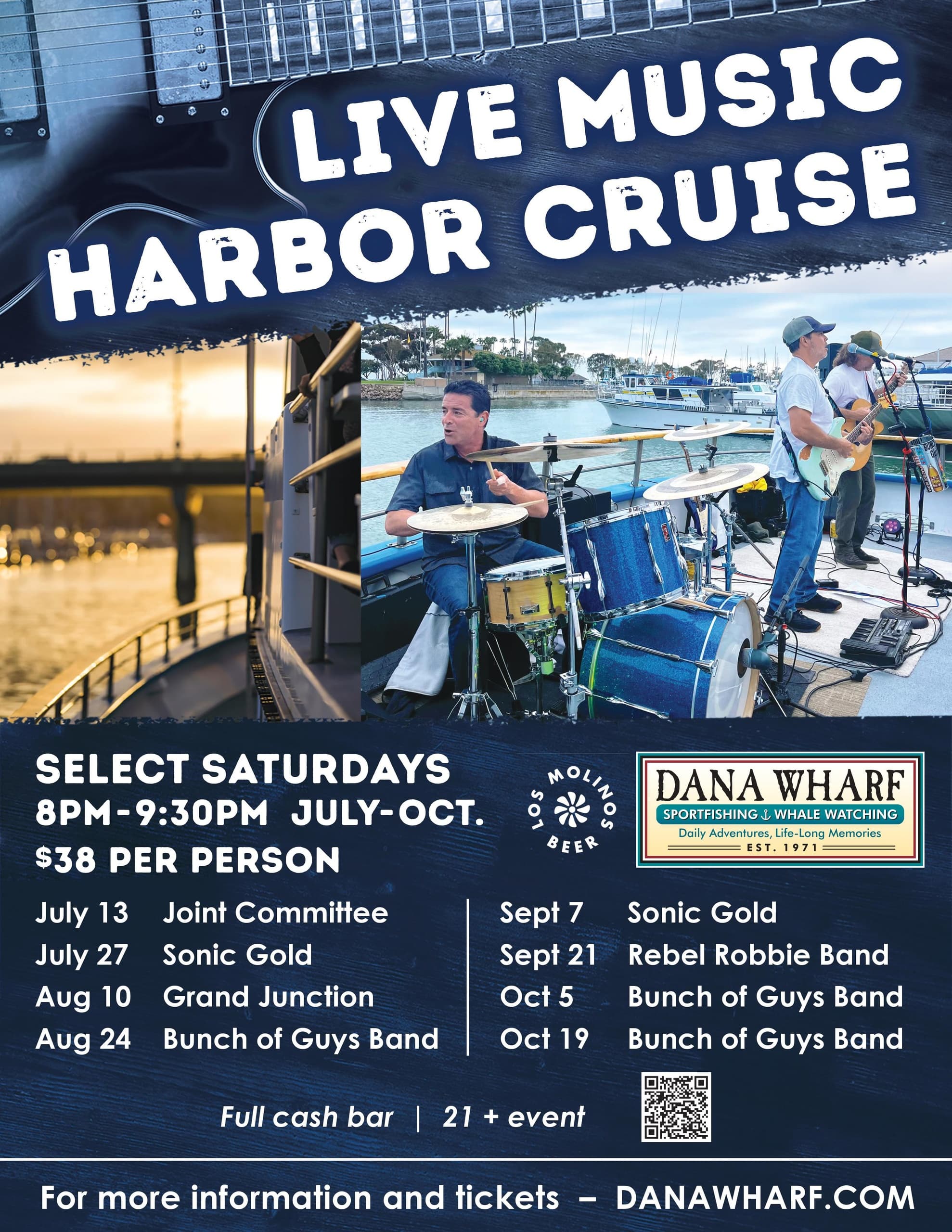 Live Music Harbor Cruise