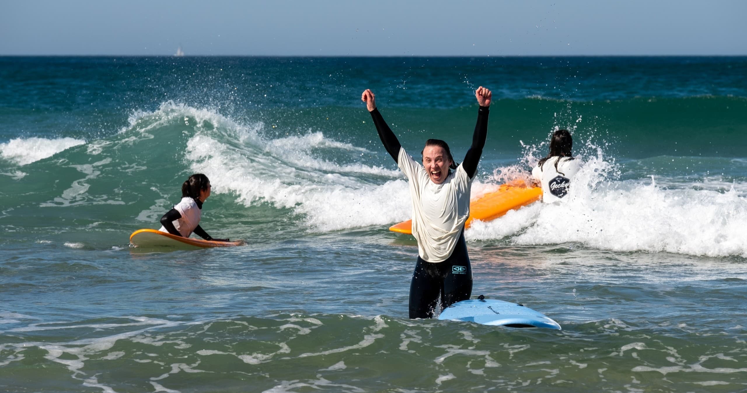 Pack - 4 Aulas de Surf em Grupo