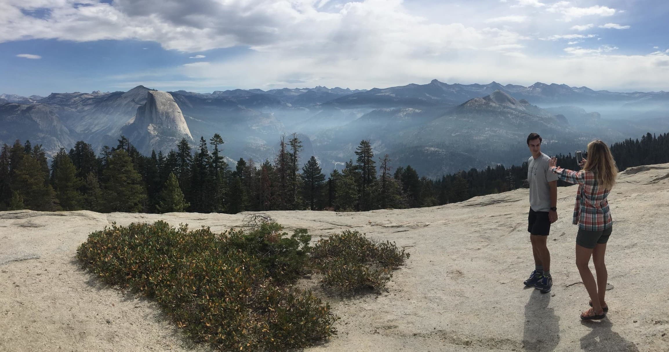 Glacier Point Vista Loop Hike