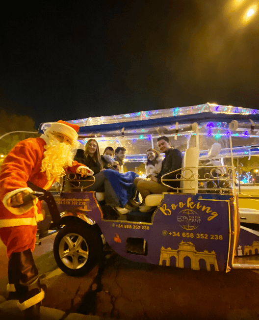 TukTuk especial con Papá Noel 🎅6 plazas