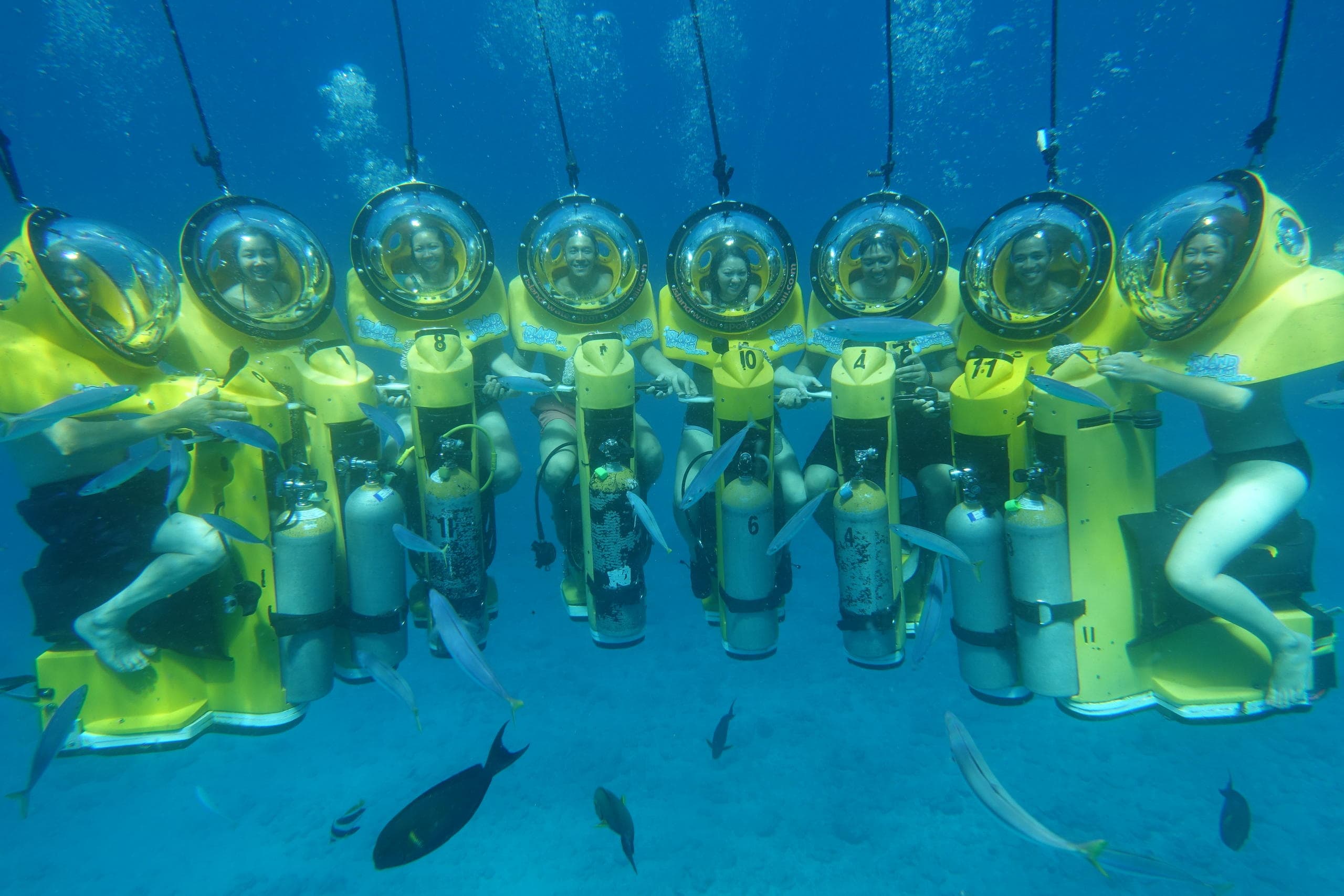 Submarine Scooter & Turtle Snorkeling Tour
