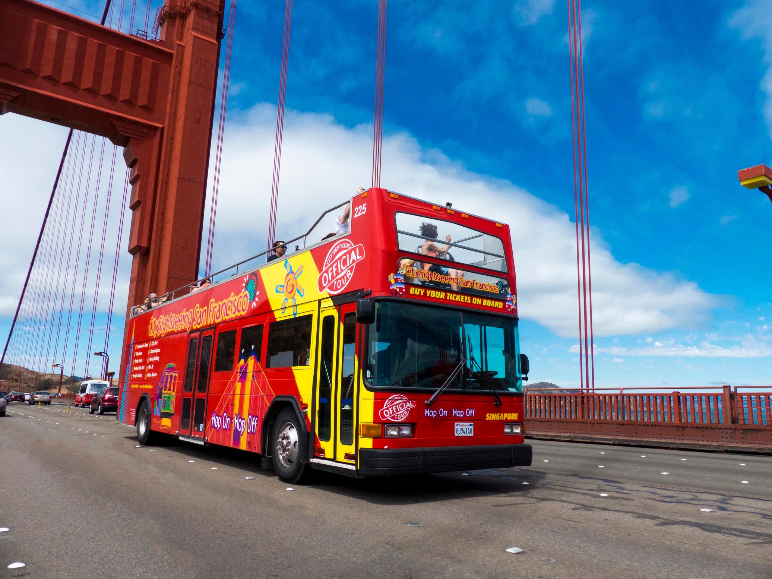 Hop-on Hop-off Open Top Bus Tour of San Francisco ($5 Off)