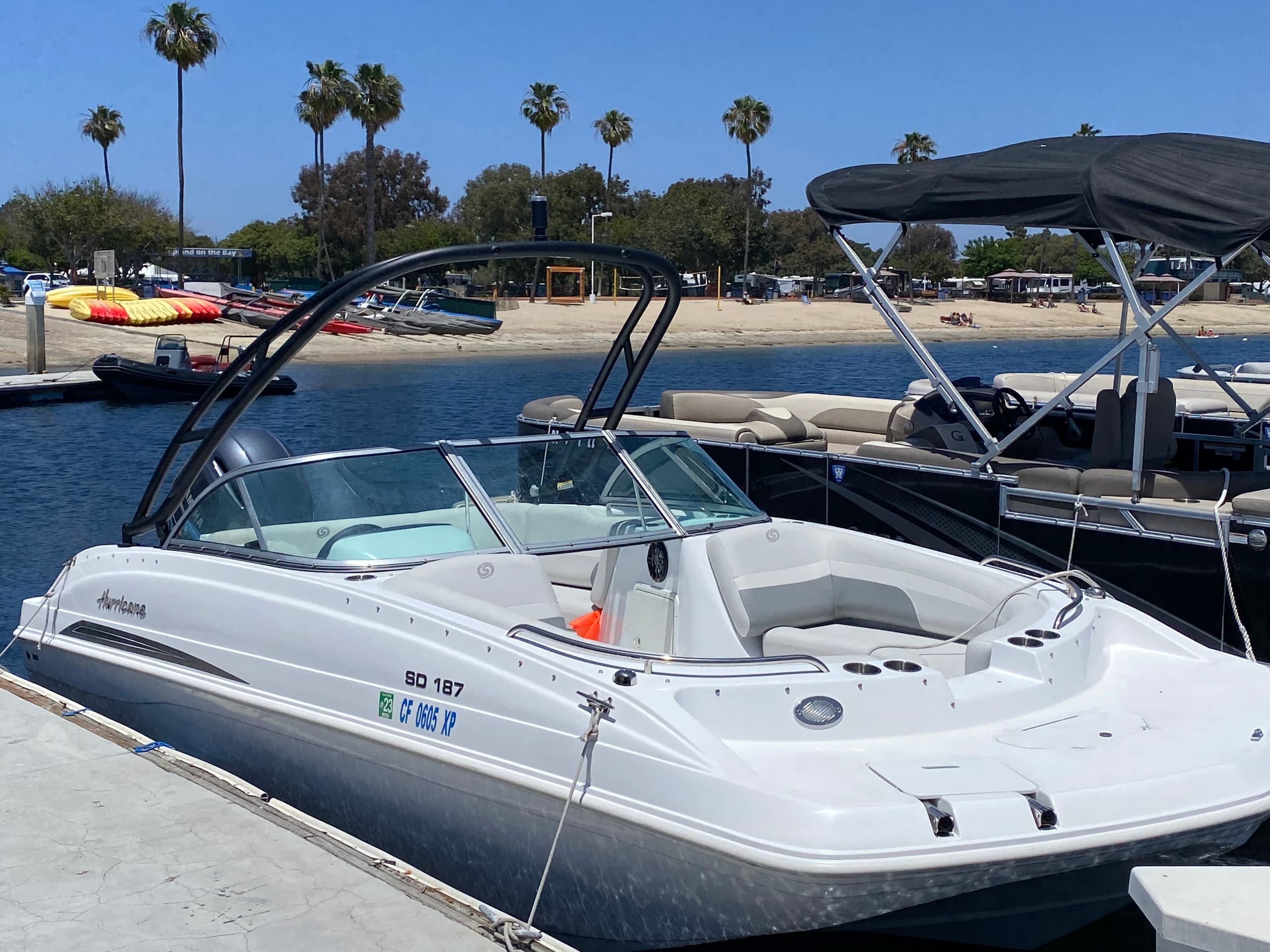 19ft Outboard Ski Boat