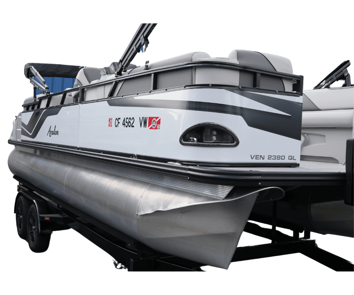 Full Day 2023 23' Avalon Venture Quad Lounger Pontoon Rental