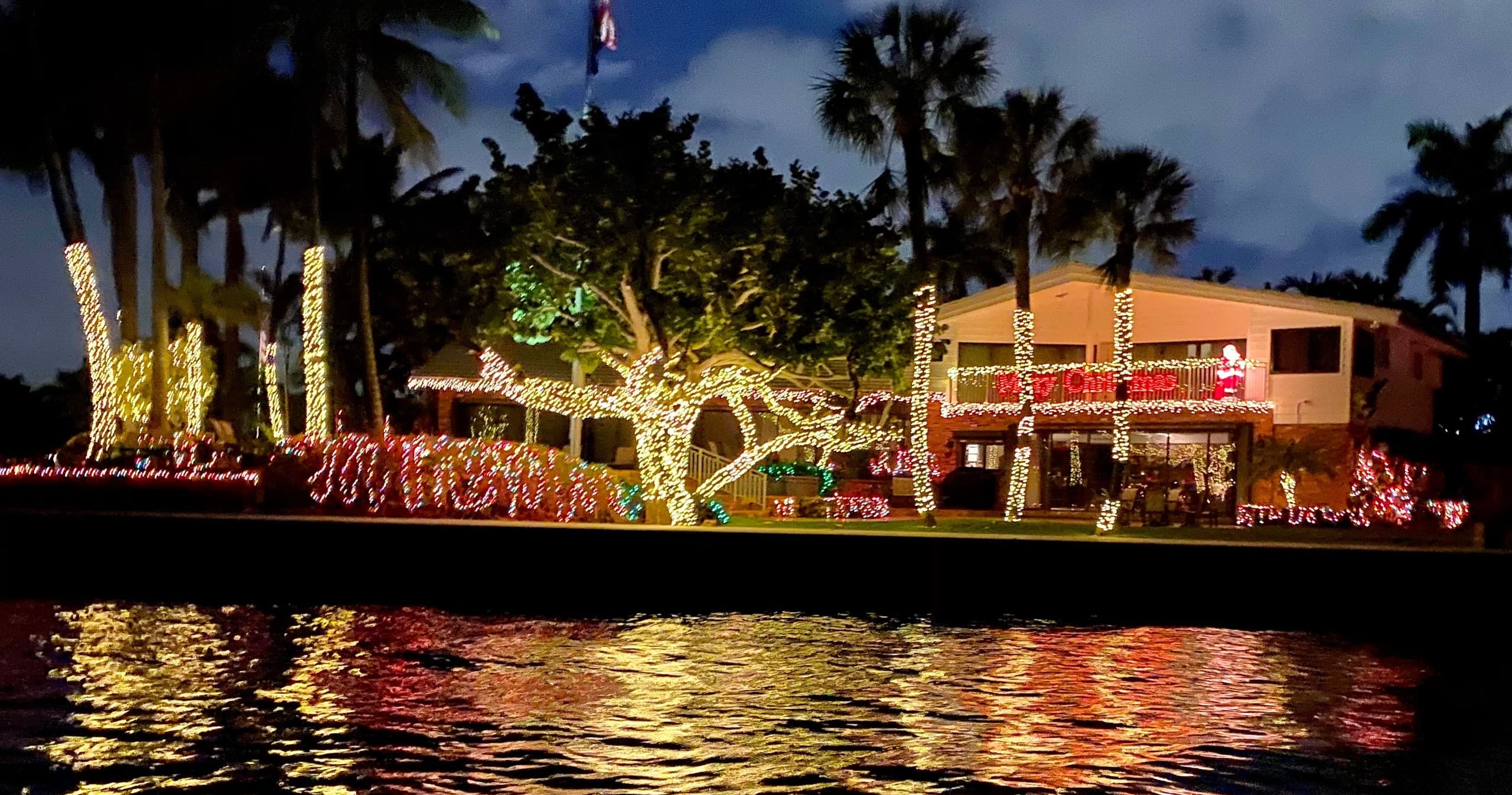 Christmas Lights Show Boat Tours