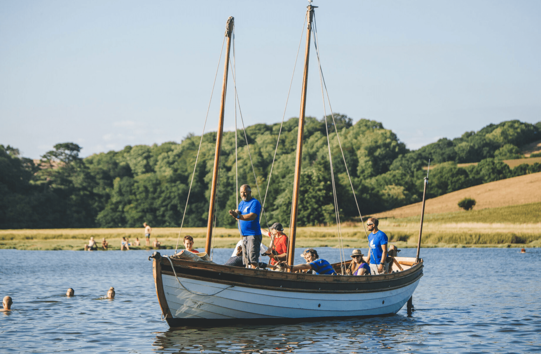 SAIL AND SWIM ADVENTURE IN PLYMOUTH SOUND