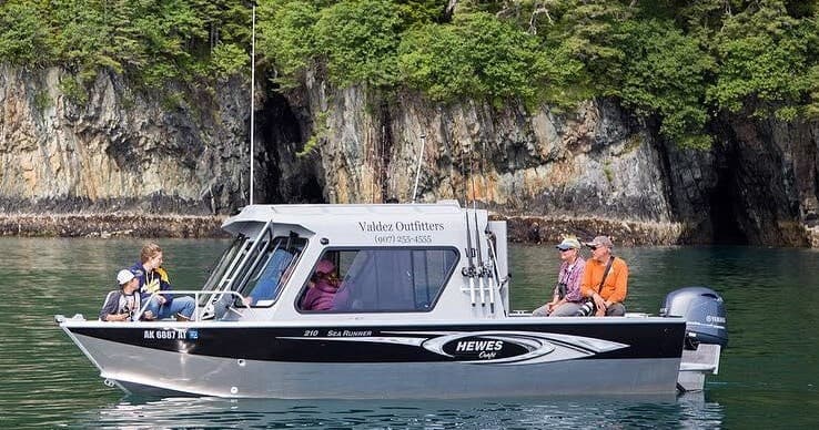21' Hard Top Halibut/Salmon Boat Rental - VO3 (150hp)
