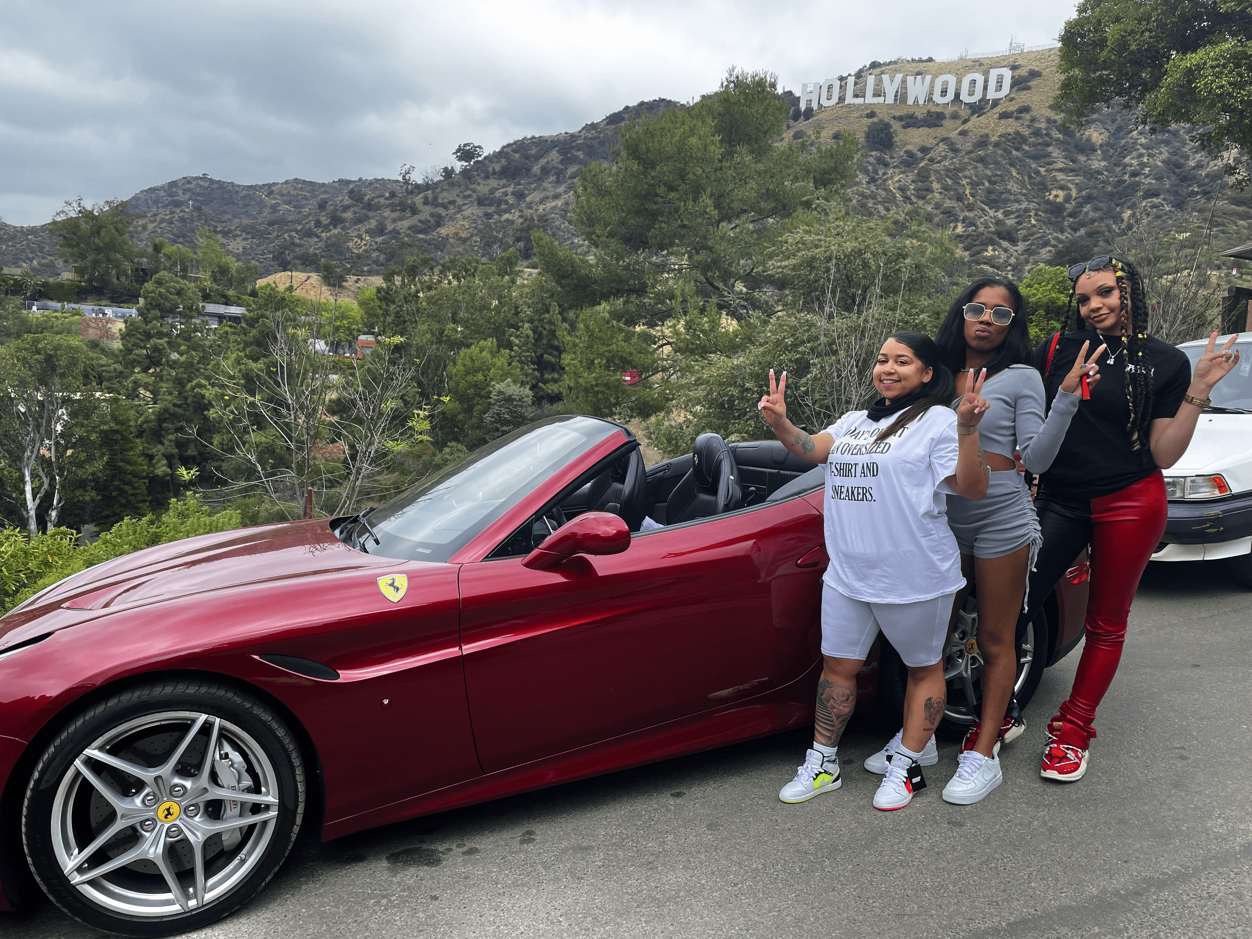 iRide 50 Minute Ferrari VIP Hollywood Sign Tour