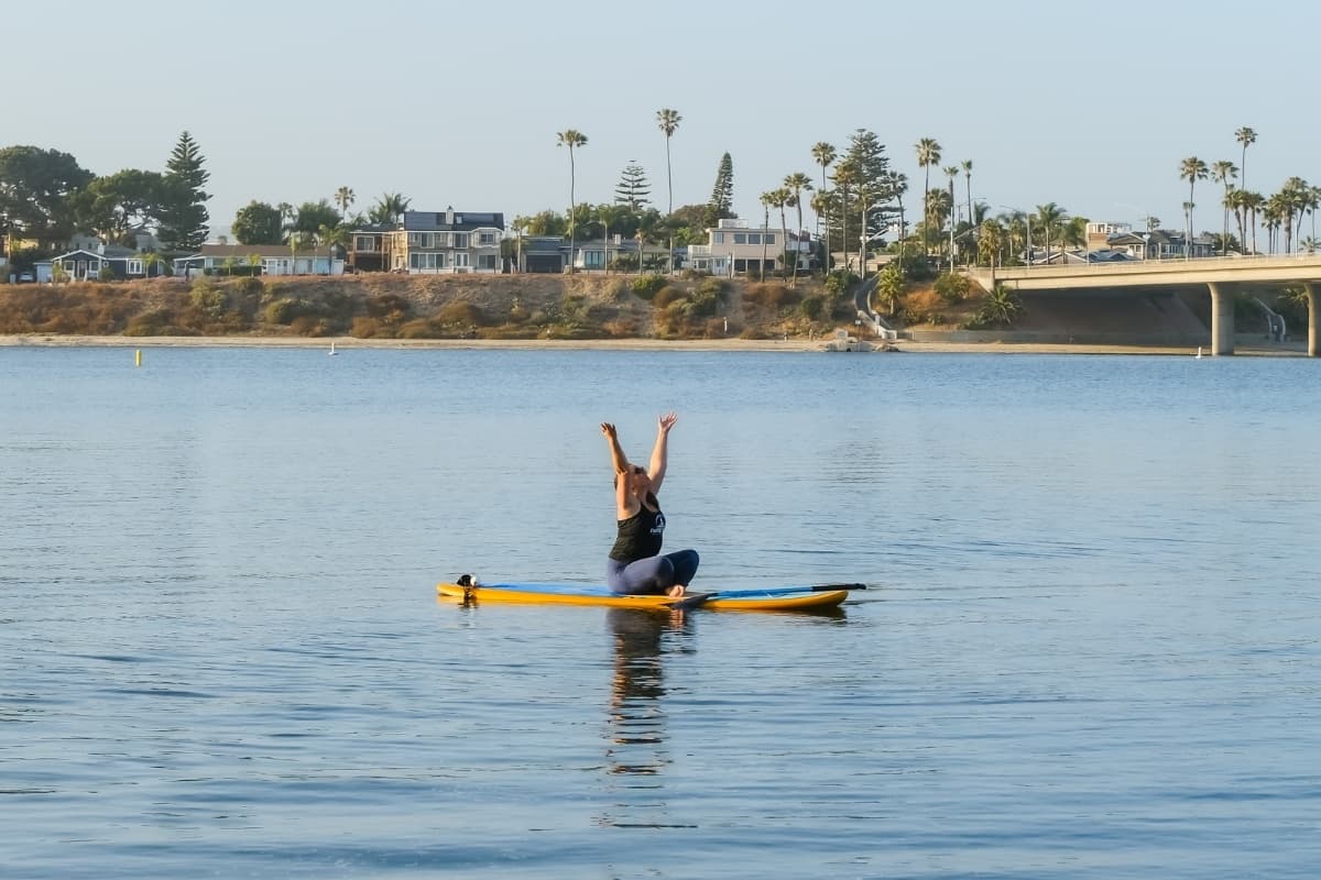 Stand Up Paddleboard Yoga