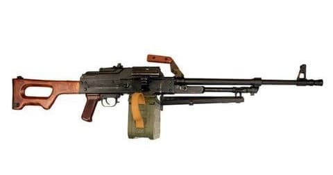 PKM Machine Gun
