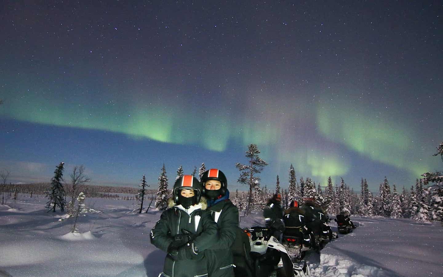 Dinner at Aurora Camp Kurravaara