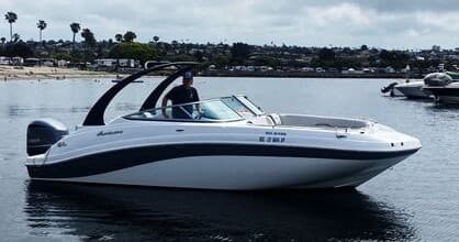 24ft Outboard Ski Boat