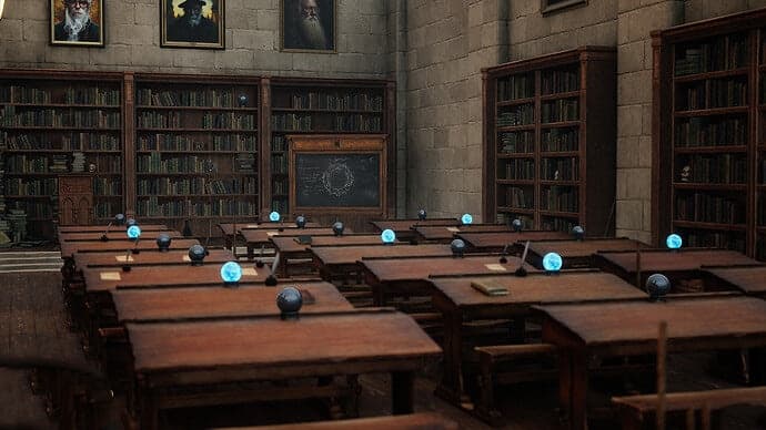 Wizard School Room
