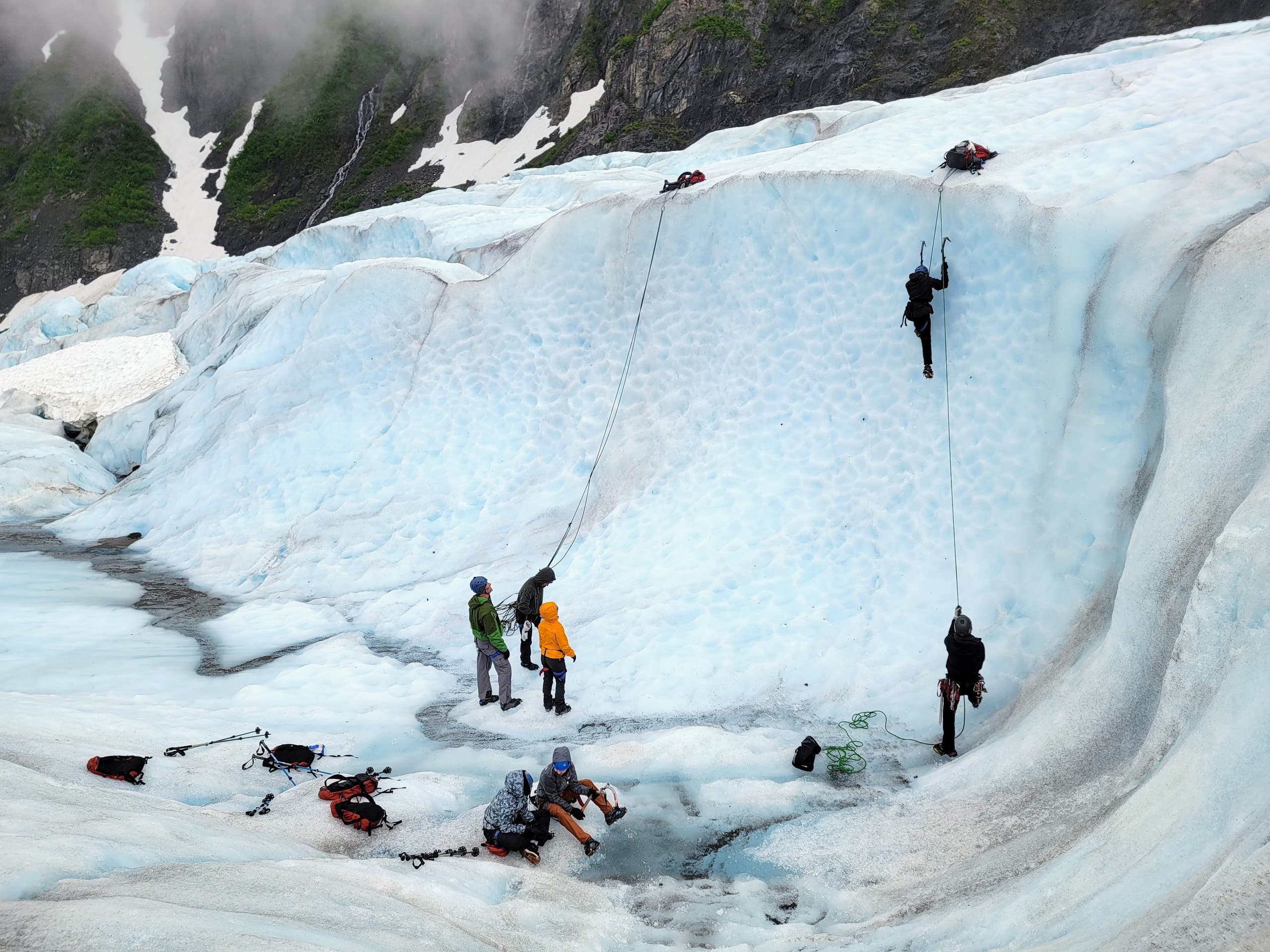 Exit Glacier Ice Climbing
