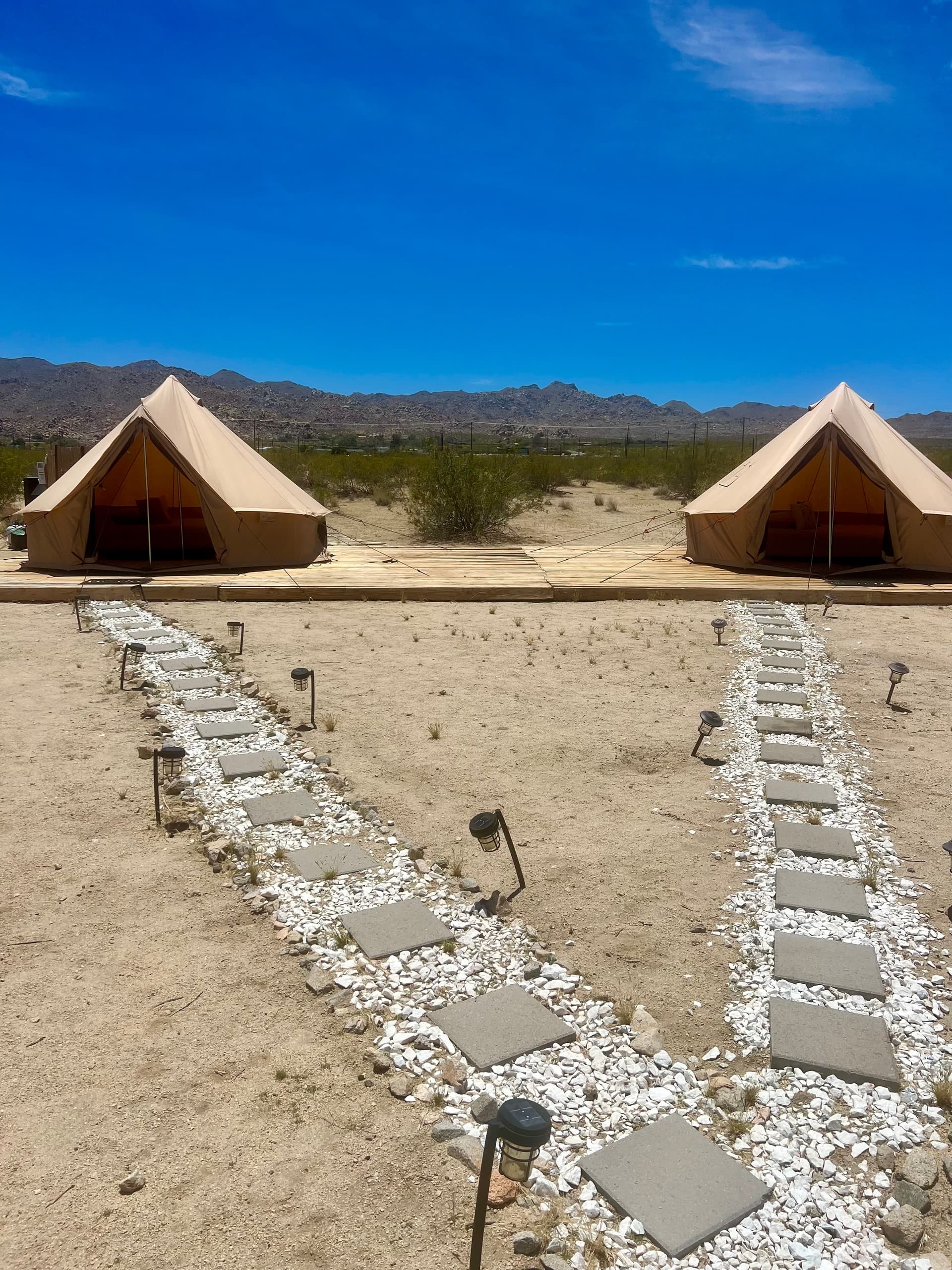La Estrella - 2 Tents Together