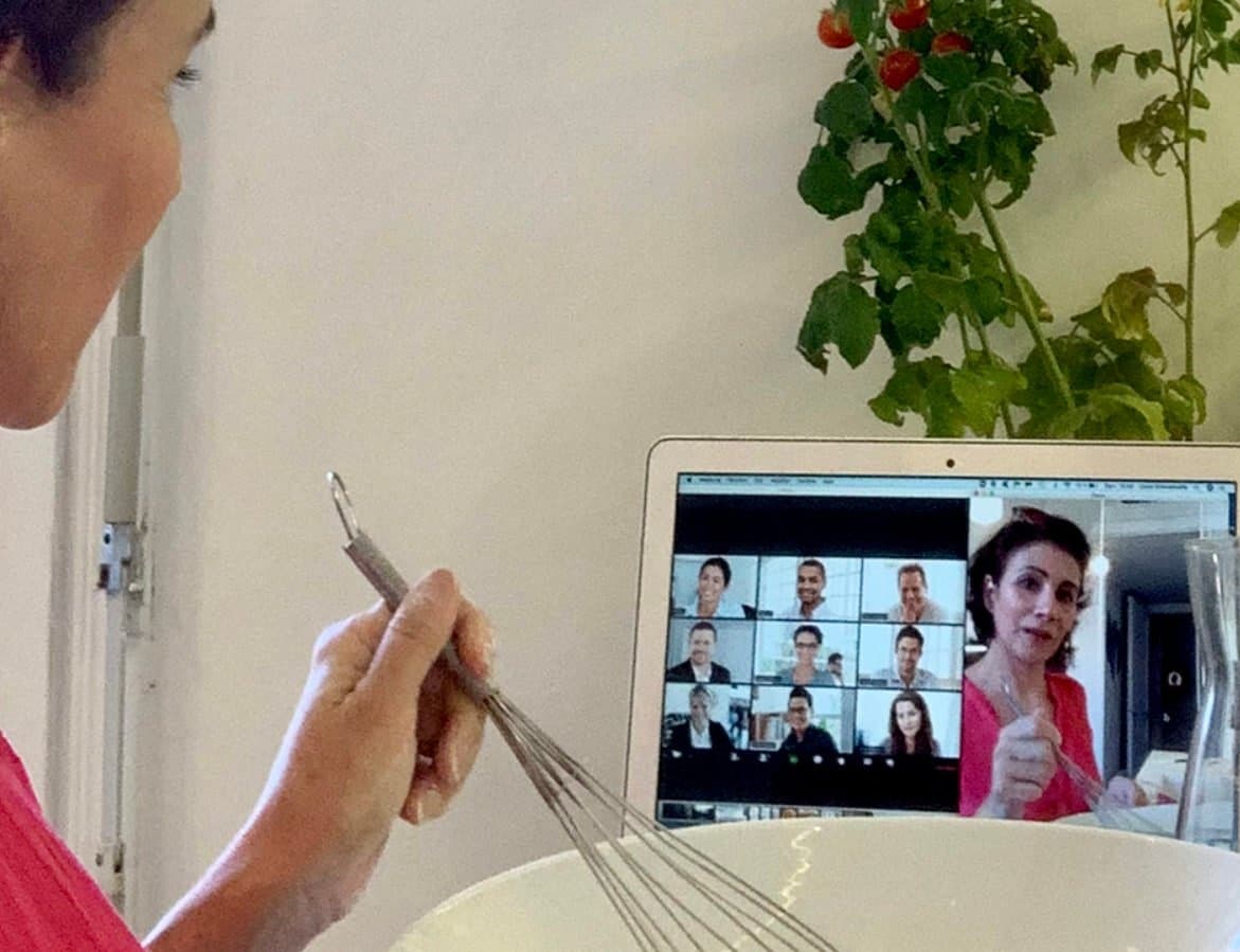 Online cooking class