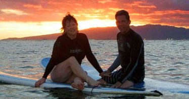 Romantic Sunset Surf Package