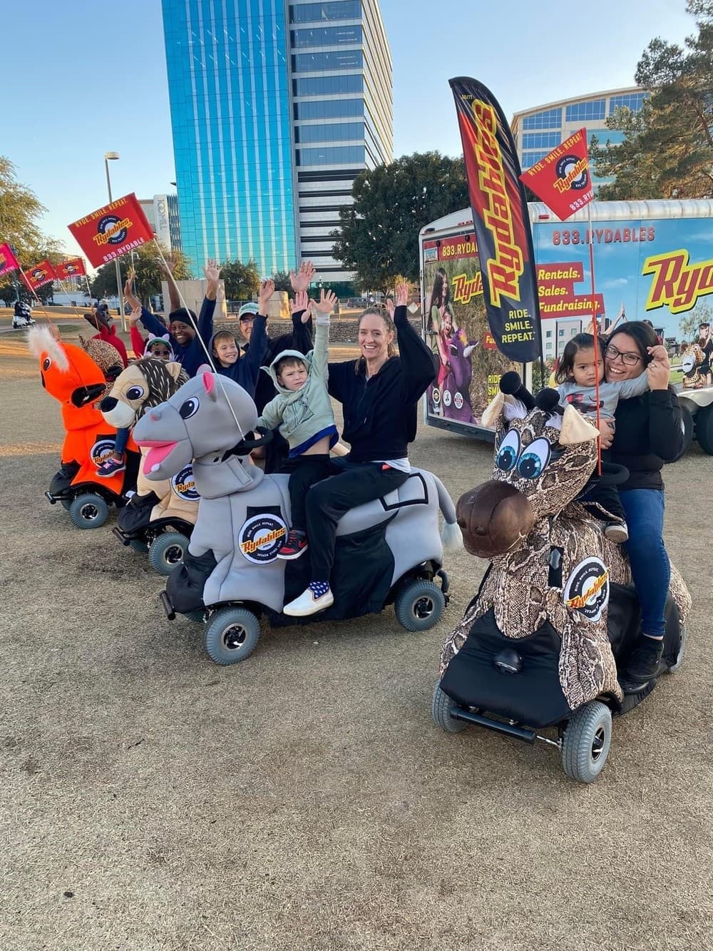 Skyline & Streets: A Whimsical Rydables Ride Through Charlotte