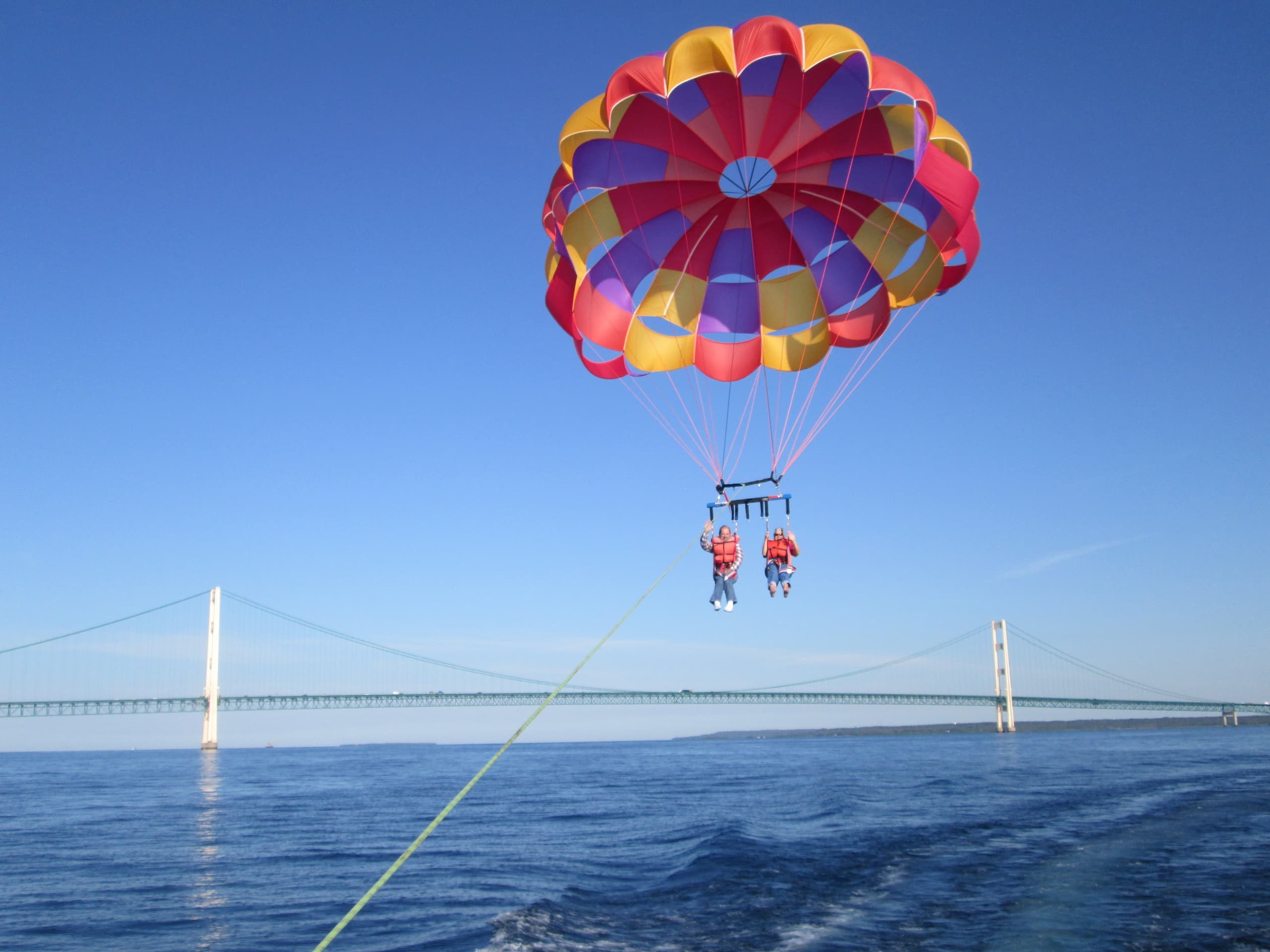 St. Ignace Parasailing