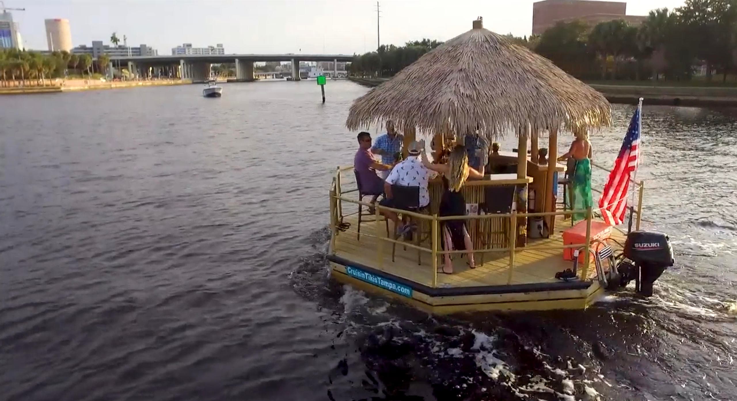Downtown Tampa Tiki Cruise