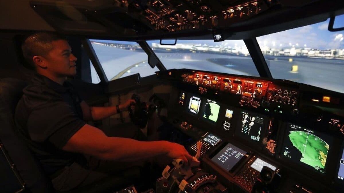 90-Minute Boeing-737 Flight