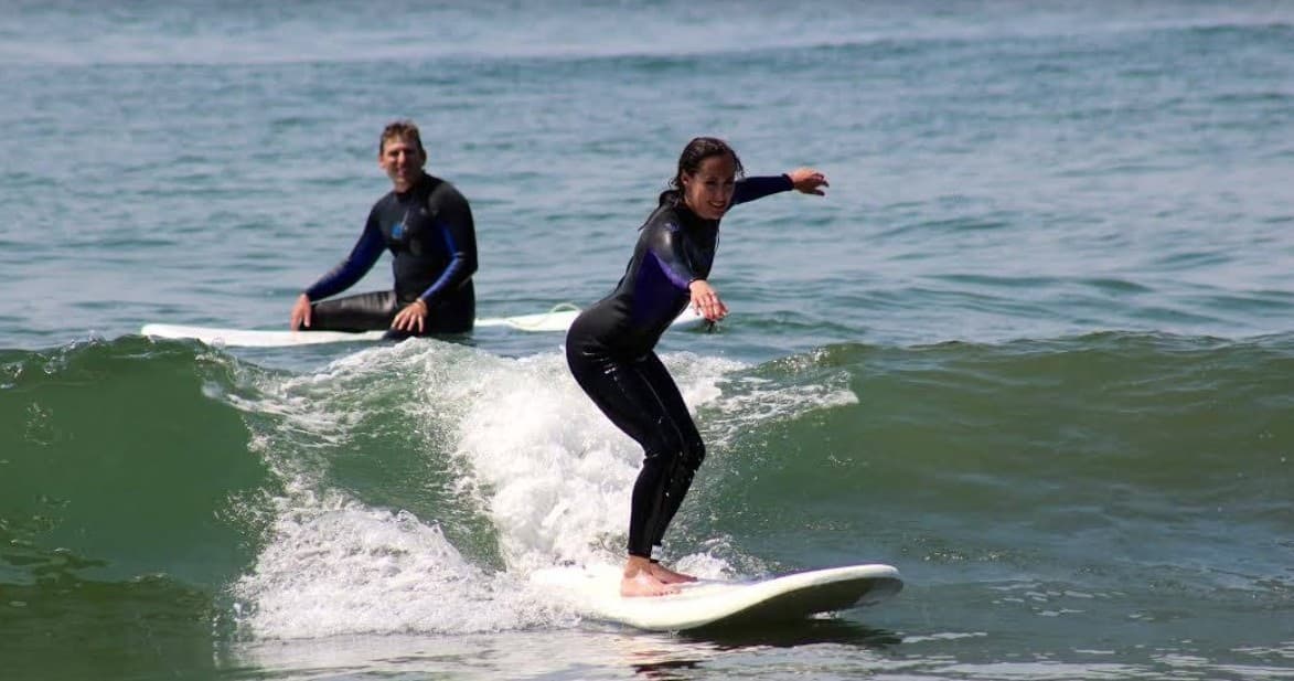 Private Two-Person Surfing Lesson
