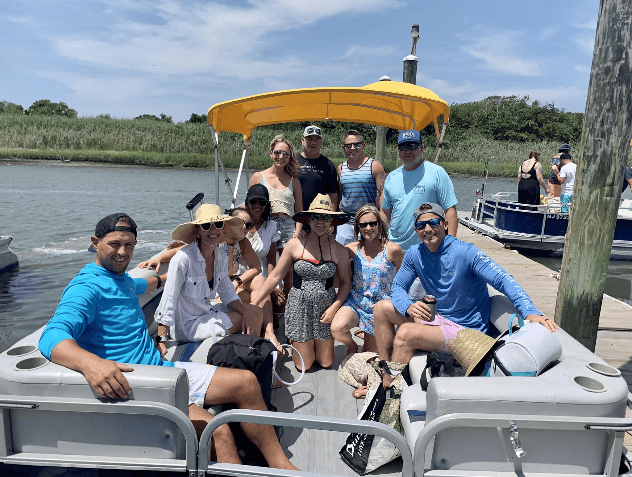 12 Passenger Pontoon Boat Rental