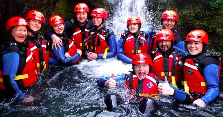 Ghyll Scrambling