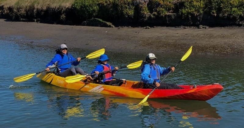 Triple Sit On Top Kayak
