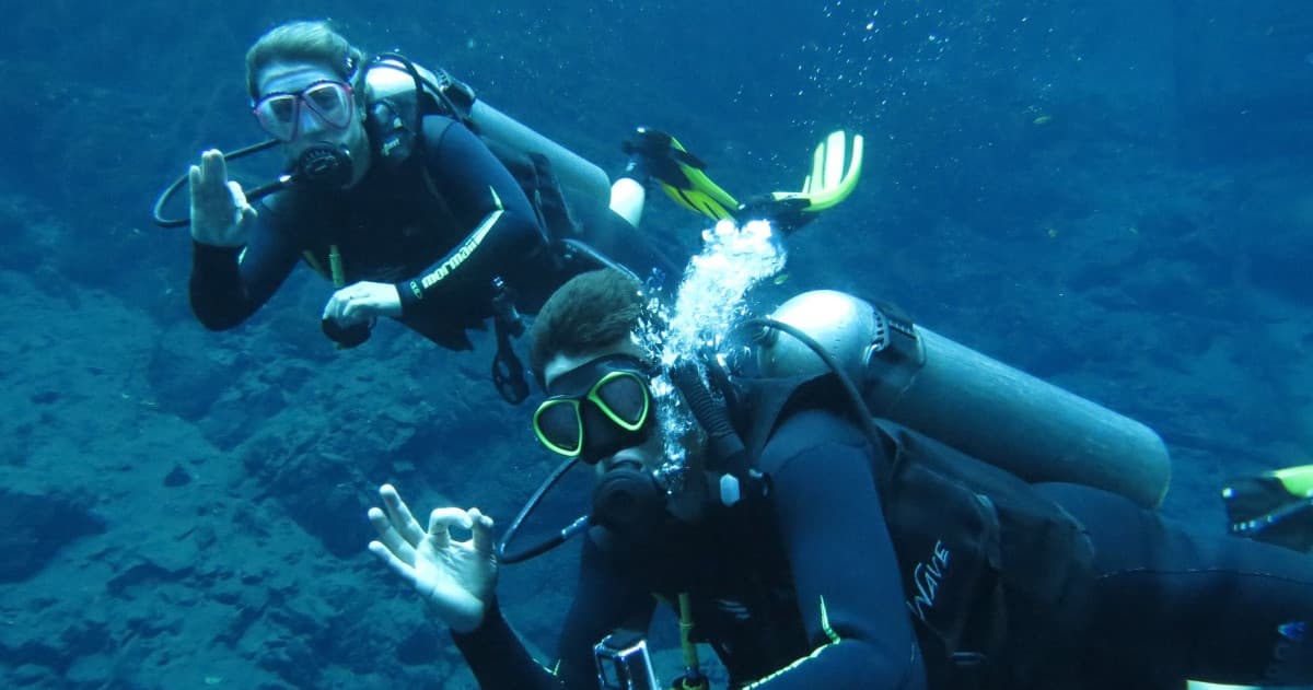 Bautismo de Buceo en la Costa de Granada