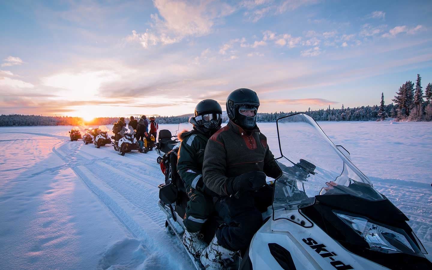 Exclusive Snowmobile Tour