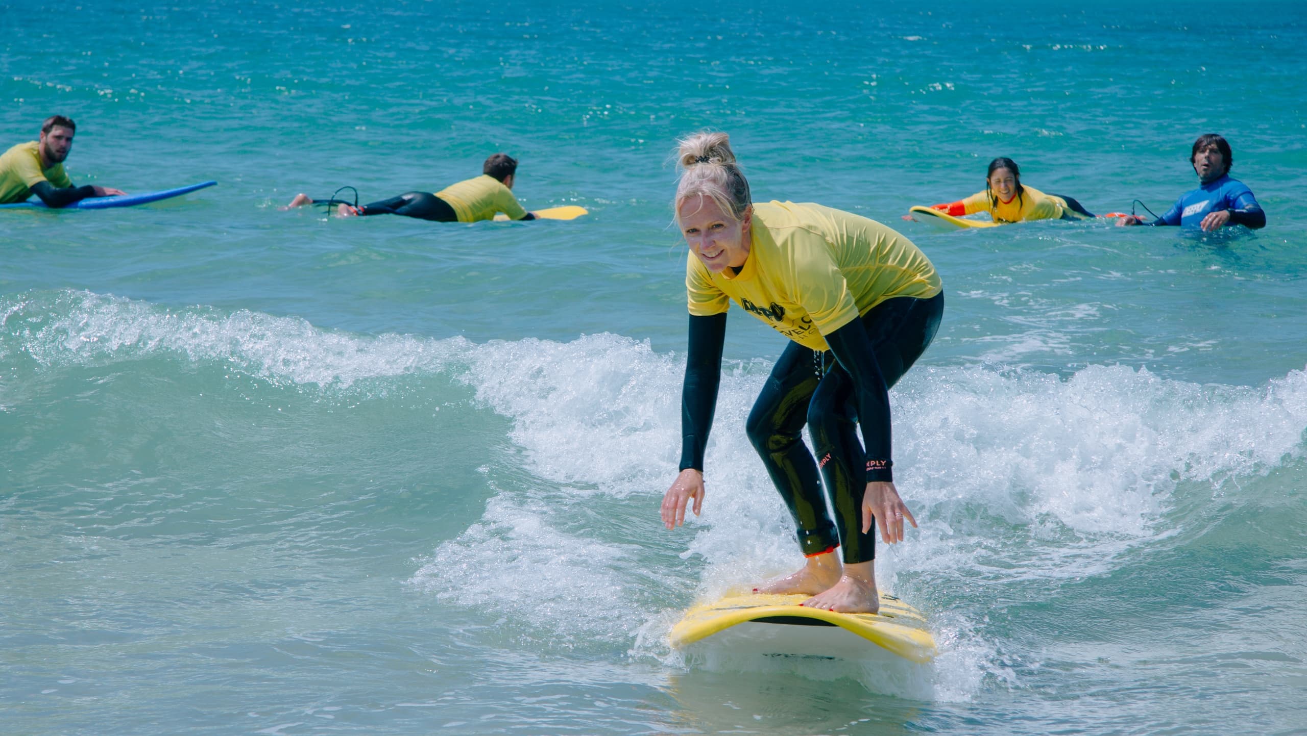 Surf Lessons with Transfer from Lisbon