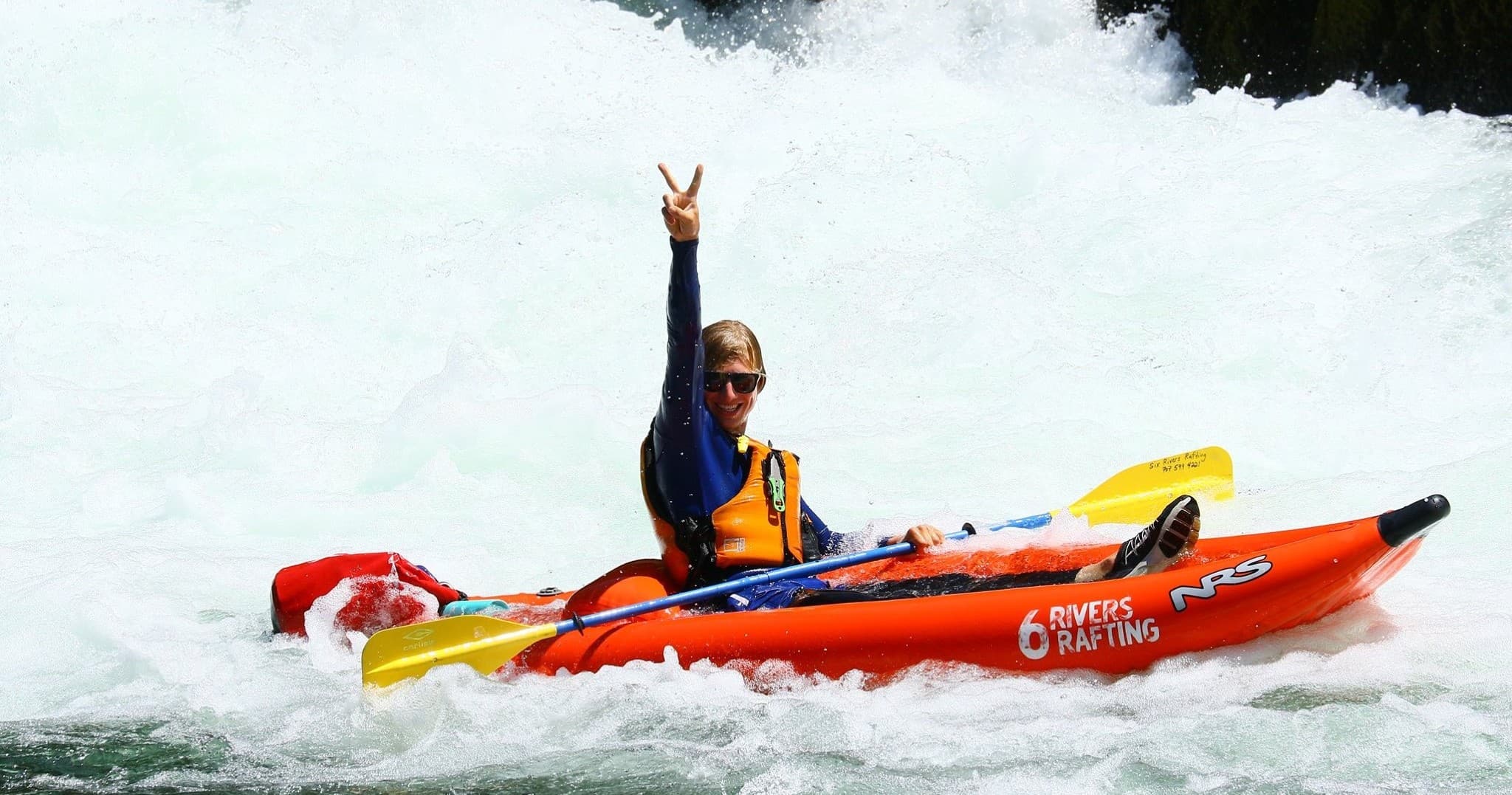 Full Day Class III Upper Trinity Whitewater Kayaking Trip
