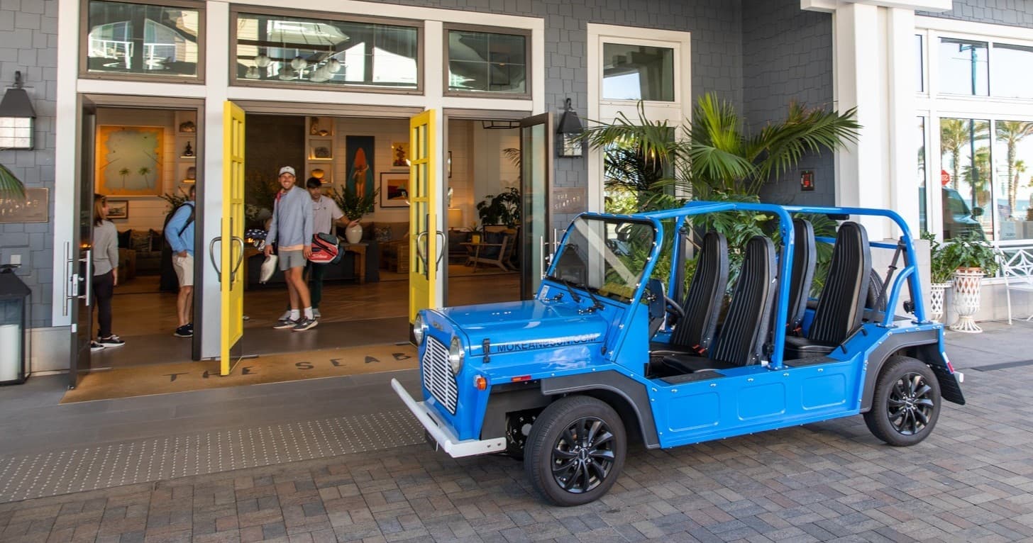 Seabird / Mission Pacific: Moke Rental