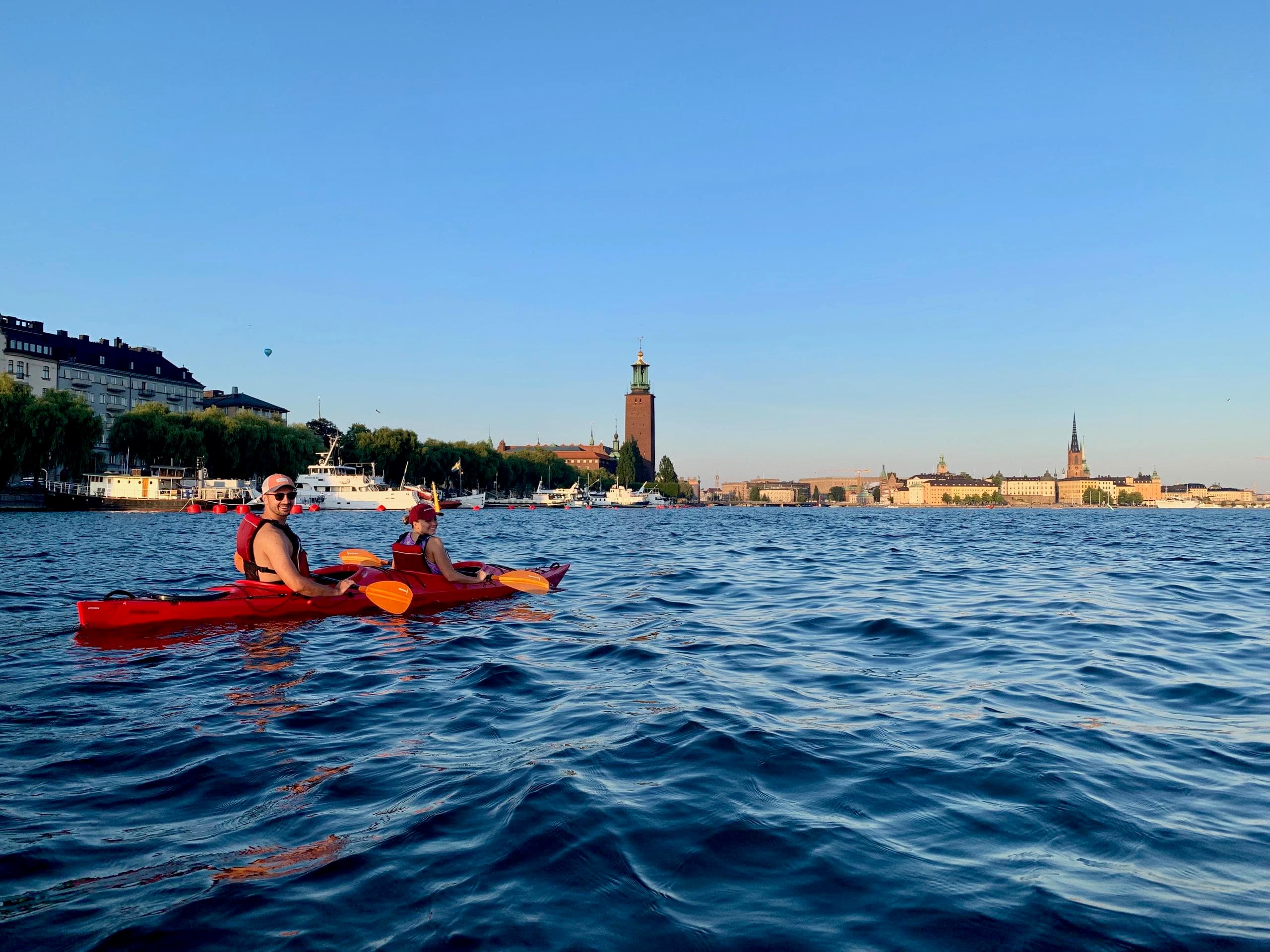 Kayak Tour Stockholm-City
