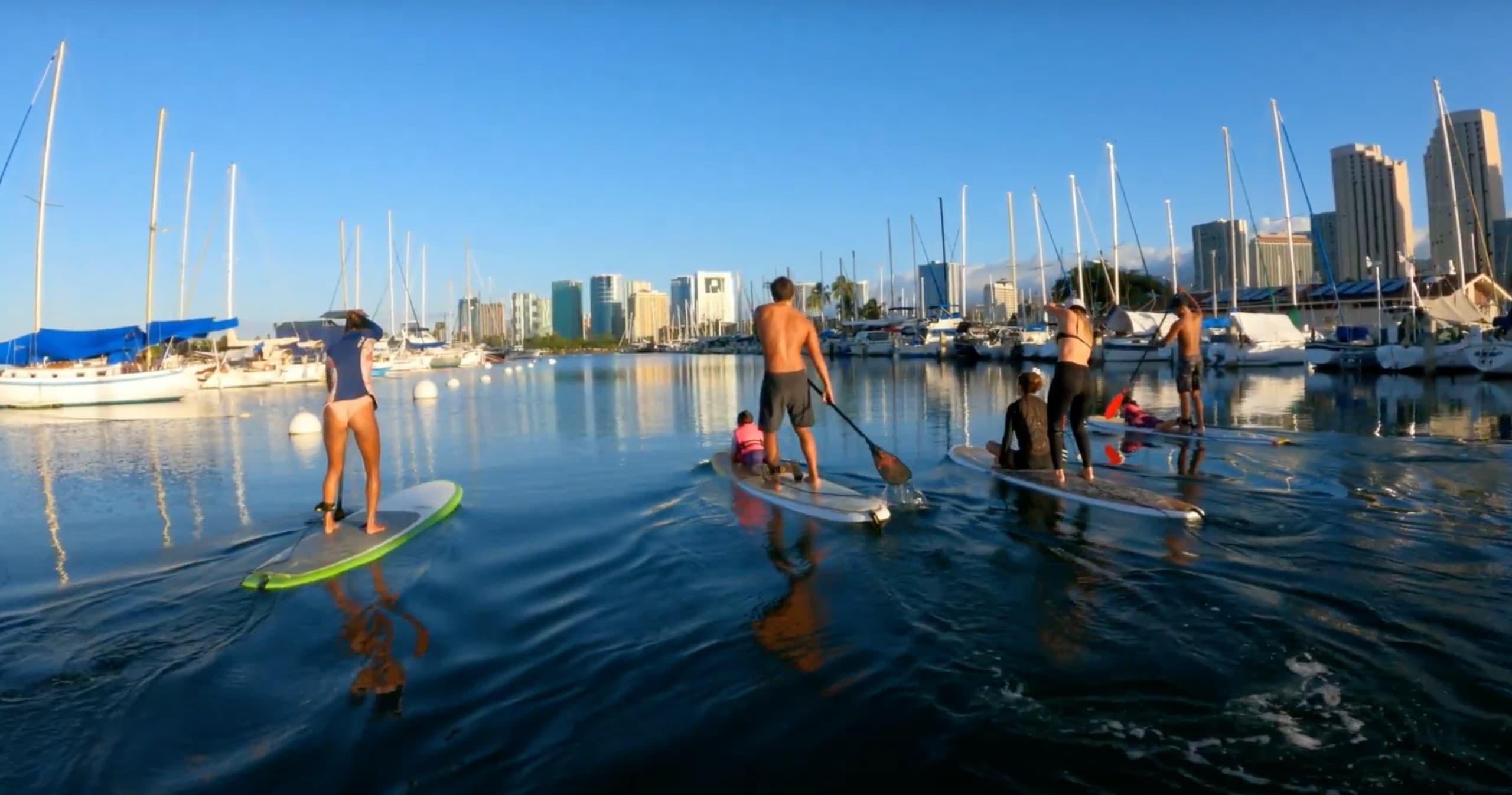 Private Group Stand Up Paddle (SUP) Lesson