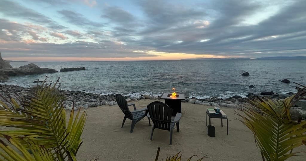 S'mores on the Beach