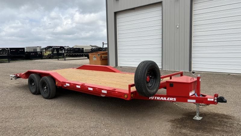 20' Auto/Buggy Hauler, Dovetail W/Drive Over Fenders