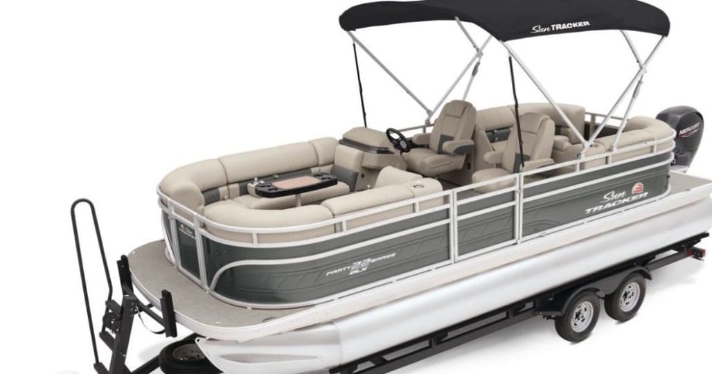 Full Day 2023 22' Suntracker Party Barge DLX Rental