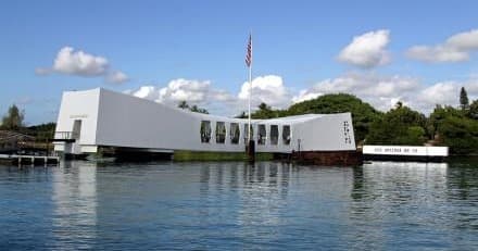 Salute to Pearl Harbor - from Waikiki