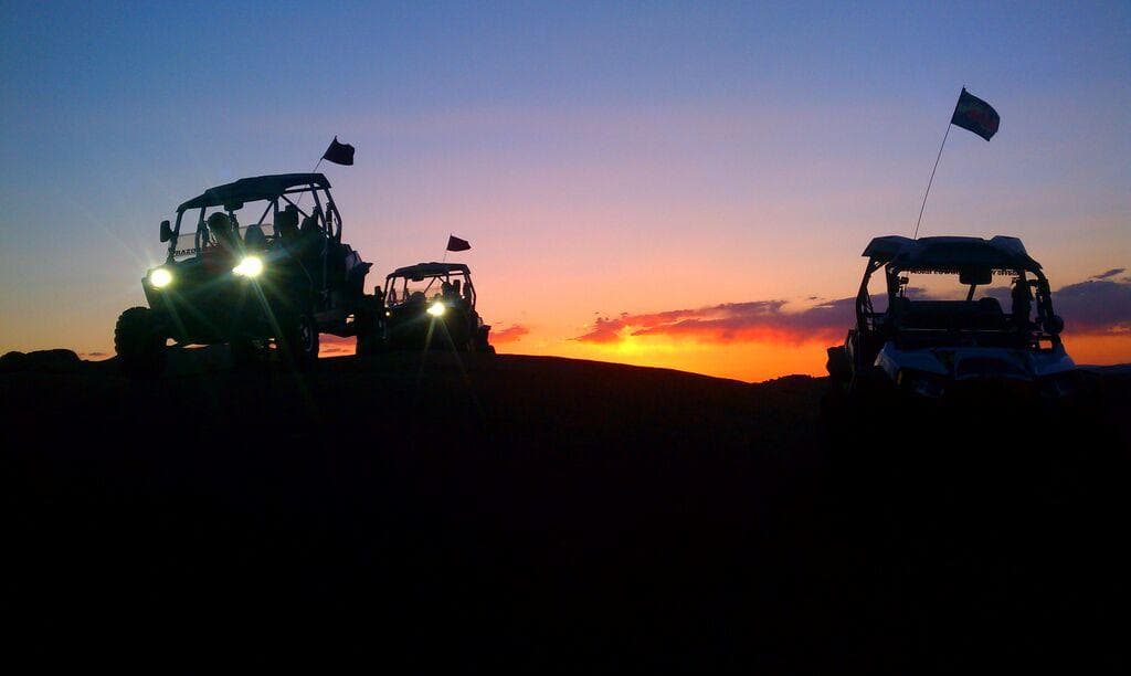Your Privately Owned Rig' Tag Along Sunset Tour