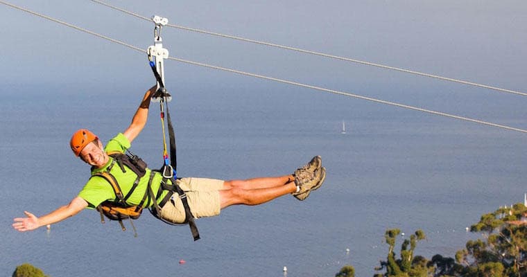 Catalina Zipline Eco Tour with Hotel transfers!